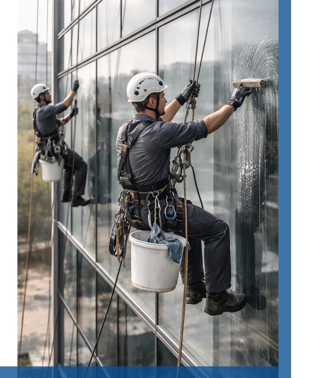 Мойка сплошного остекления в Заинске, заказать от 305 р.| ВЫСОТНИК-Знс