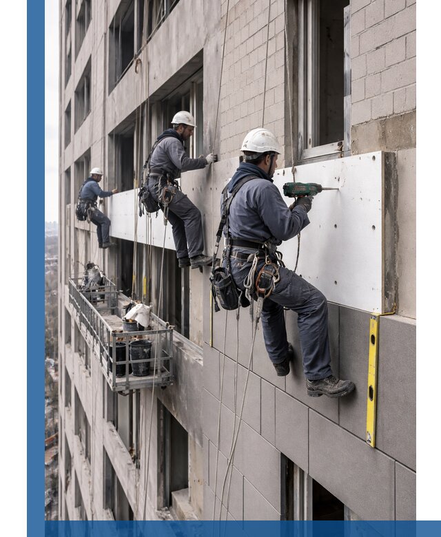 Монтаж фасадных термопанелей высокого качества в Заинске