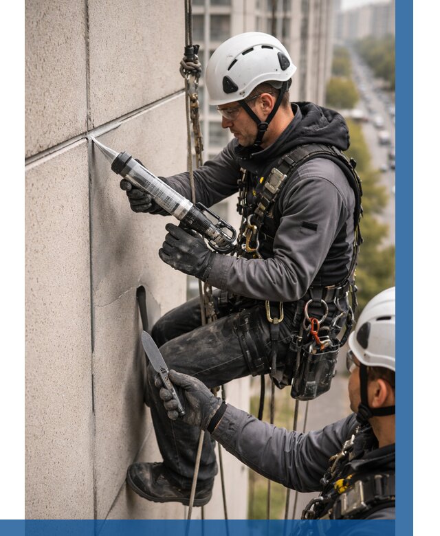 Первичная герметизация швов в Заинске от 610 р. | ВЫСОТНИК-Знс