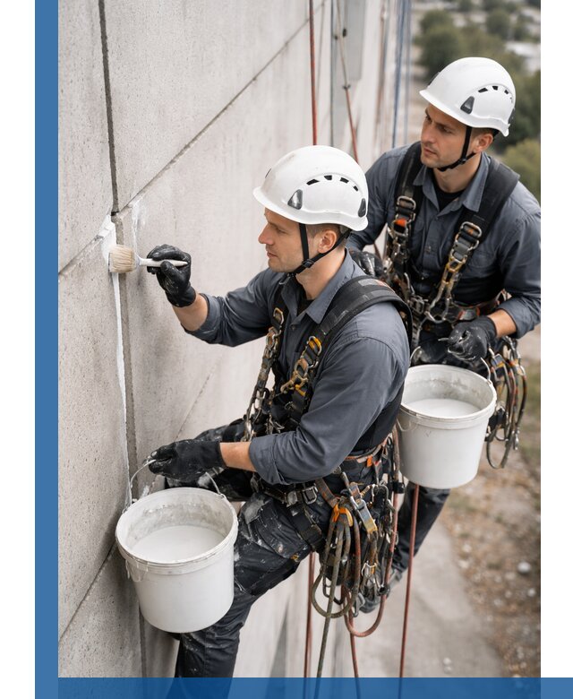 Противогрибковая обработка швов в Заинске для фасадов и кровель