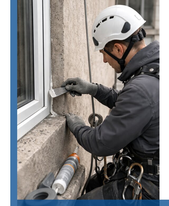 Герметизация монтажных швов окон в Заинске с гарантией качества