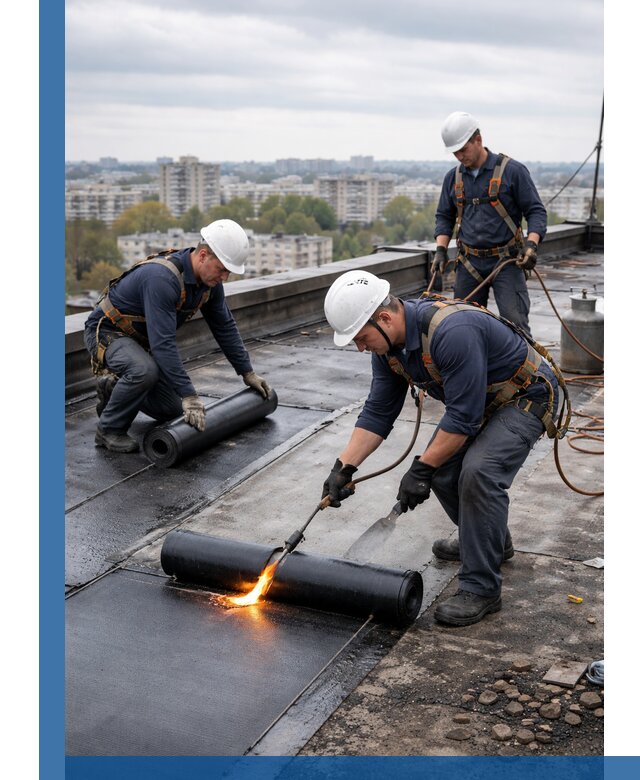 Ремонт наплавляемой кровли в Заинске качественно и надежно