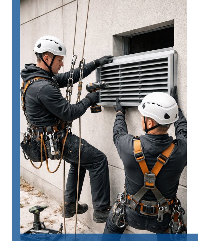 Монтаж вентиляционных решеток в Заинске профессиональный сервис