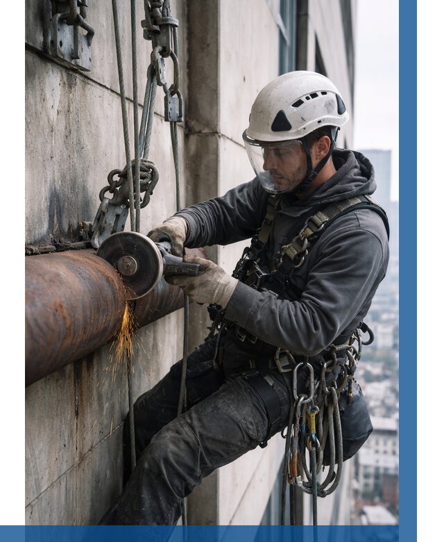 Резка металла на высоте в Заинске по цене от 4576 р. | ВЫСОТНИК-Знс