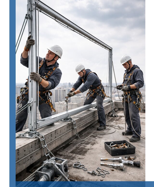 Монтаж крышных рекламных конструкций под ключ в Заинске