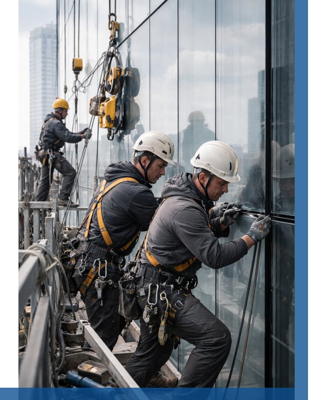 Структурное остекление фасадов в Заинске от 9661 р. | ВЫСОТНИК-Знс