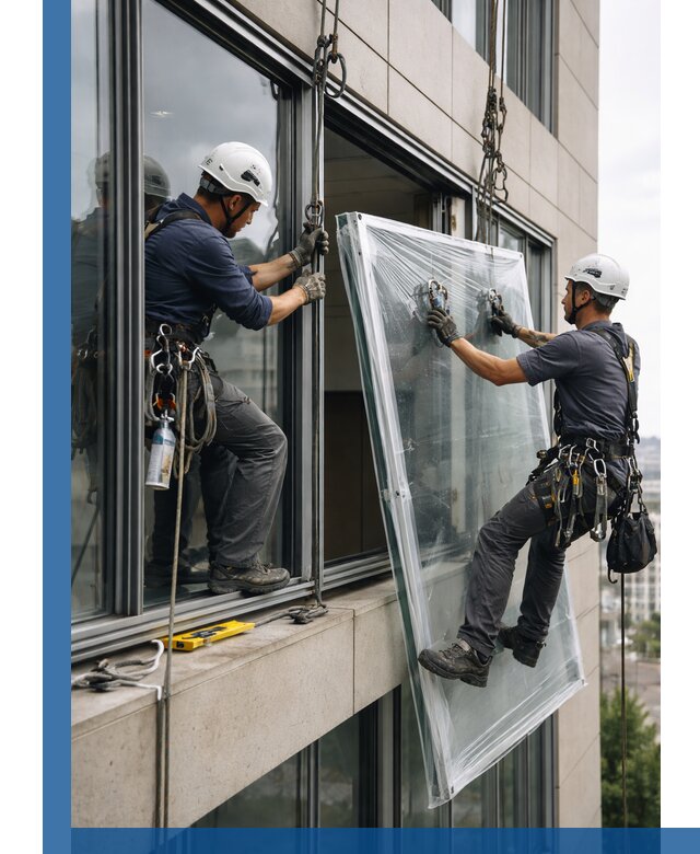 Профессиональная замена стекла в витраже в Заинске с гарантией