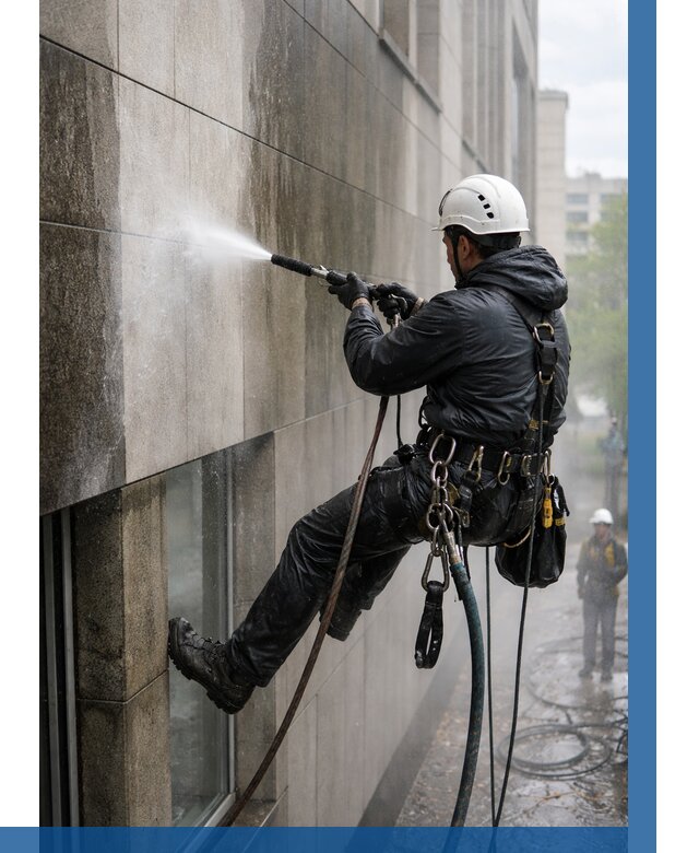 Гидроструйная очистка поверхностей в Заинске от 864 р. | ВЫСОТНИК-Знс