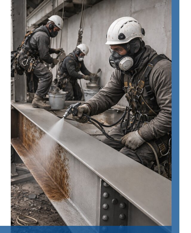 Антикоррозионная покраска металла в Заинске от 712 р. | ВЫСОТНИК-Знс