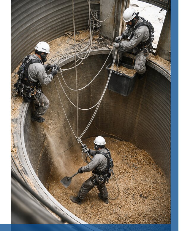 Чистка зерновых бункеров в Заинске от 12203 р. | ВЫСОТНИК-Знс