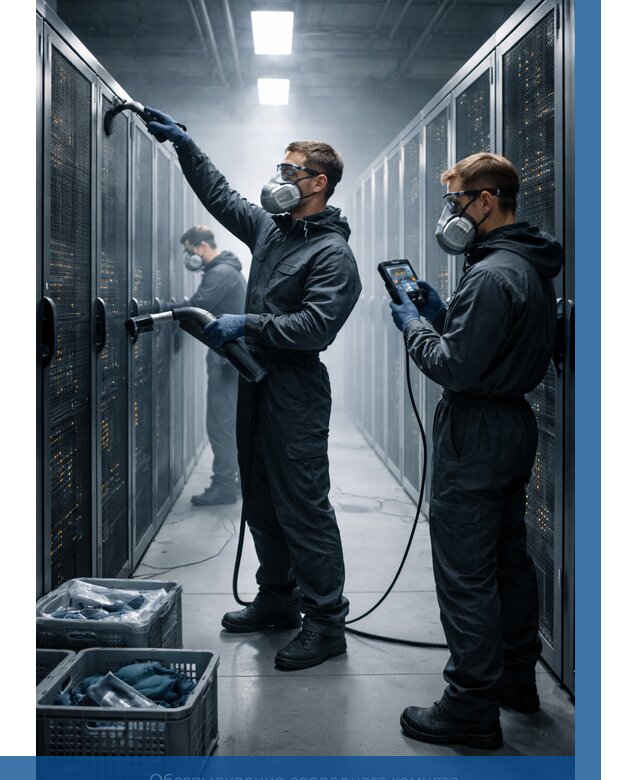 Обеспыливание серверной комнаты в Заинске от 4576 р. | ВЫСОТНИК-Знс