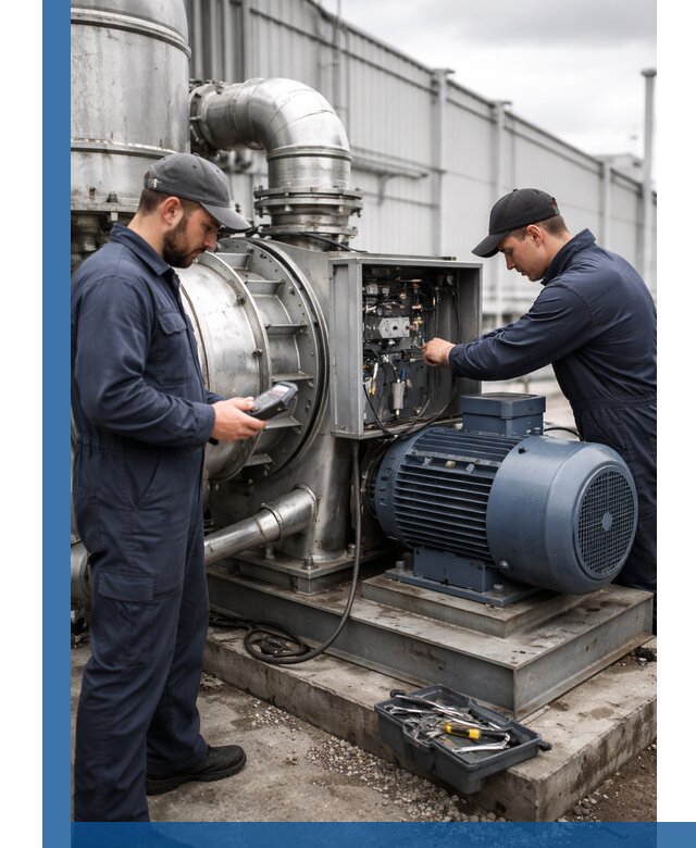 Техническое обслуживание промышленного оборудования в Заинске