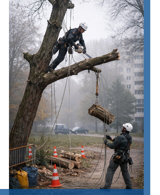 Удаление аварийных деревьев в Заинске от 15254 р. | ВЫСОТНИК-Знс