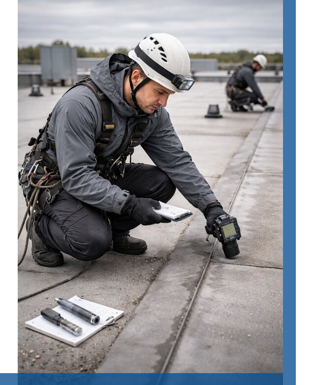 Обследование кровли на протечки в Заинске от 4576 р. | ВЫСОТНИК-Знс